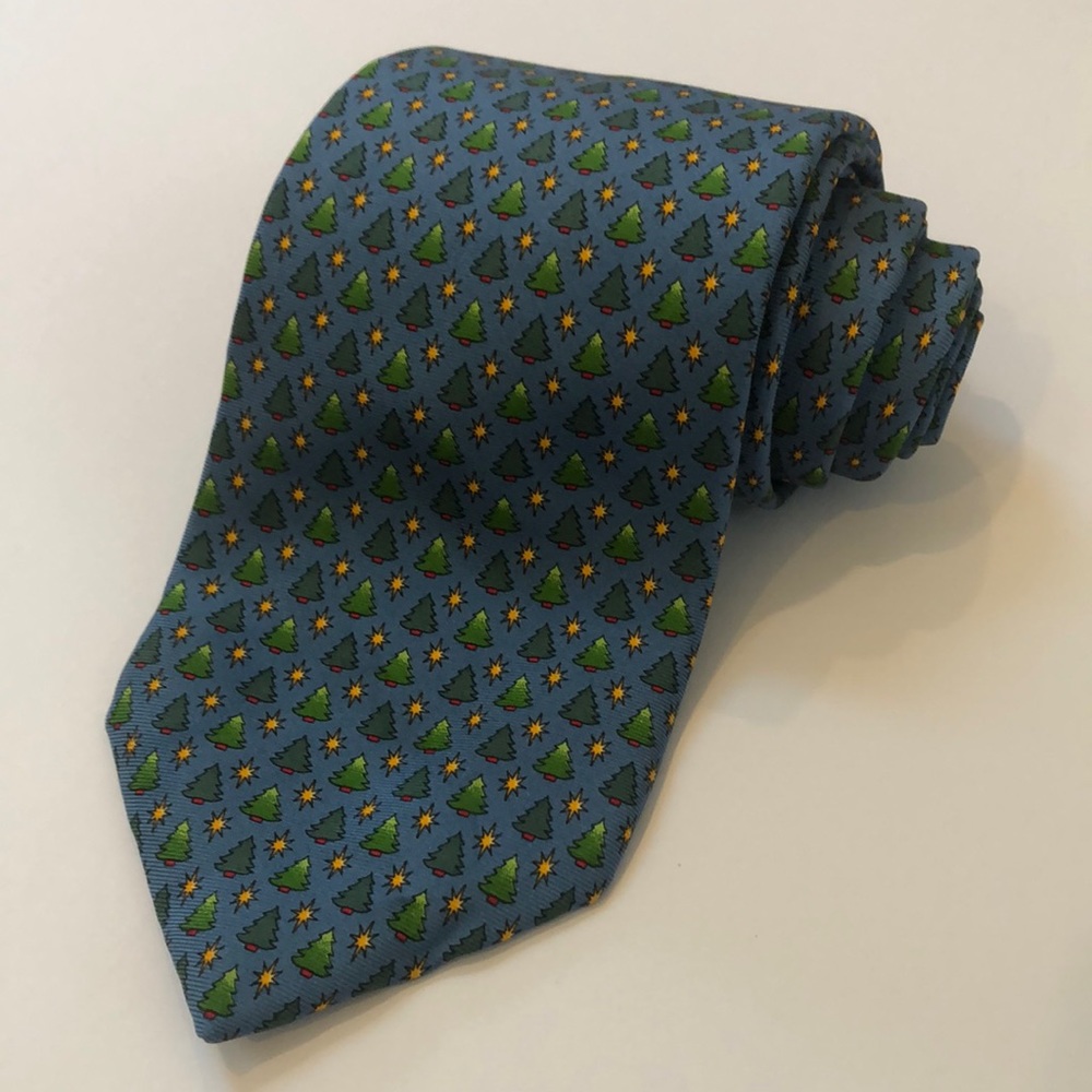 Brooks Brothers Makers Christmas Tree Tie
